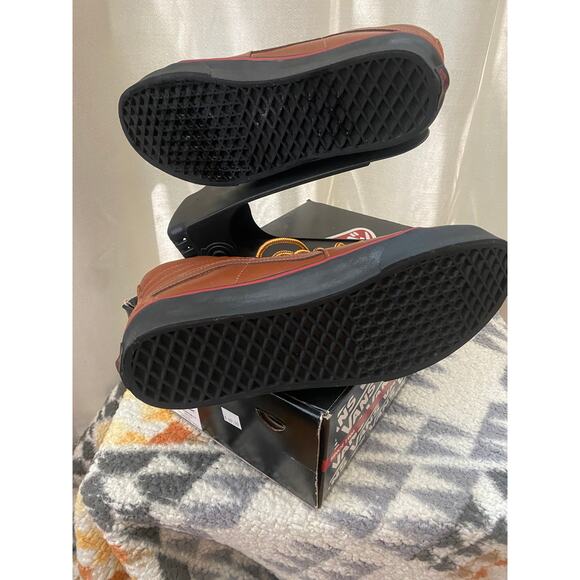 Vans (hiker) Sk8 Hi Tortoise Shell/Black m8.5/ w10 - Picture 4 of 9